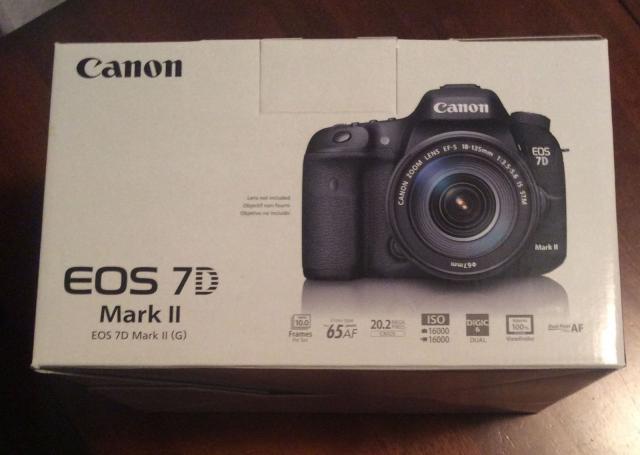 Daiktas canon 7d mark ii