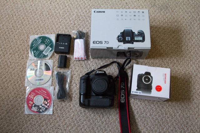 Daiktas canon 7d kit