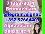 Daiktas Benzodiazepines bromazolam 71368-80-4 alprazolam 28981-97-7 