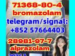 Daiktas Factory supply cas 71368-80-4 bromazolam :28981-97-7 Alprazolam with best supplier 