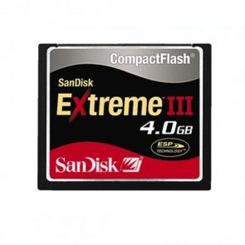 Daiktas SanDisk CompactFlash 4 gb extreme 3