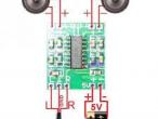 Daiktas stiprintuvas mini PAM8403 stereo 2x3w