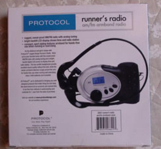 Daiktas Radijo imtuvas ant rankos sportininkams