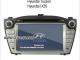 Daiktas hyundai tucson ix35 radijo dvd grotuvai gps navigacija televizija