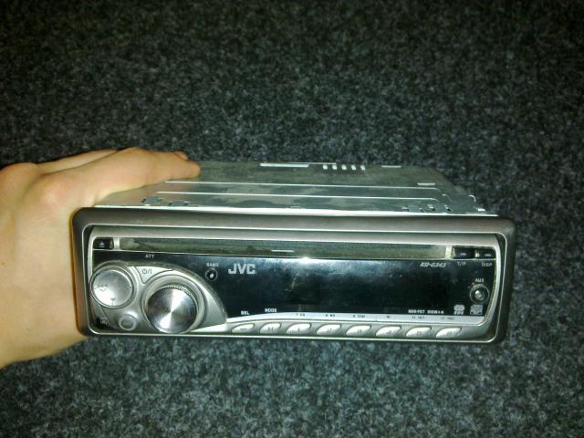 Daiktas Jvc KD-G343 mp3 grotuvas, su aux išėjimu
