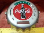 Daiktas cocacola radija,laikrodis.