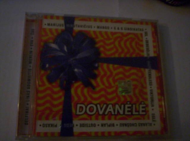 Daiktas senas lietuviškos muzikos CD ''Dovanėlė''
