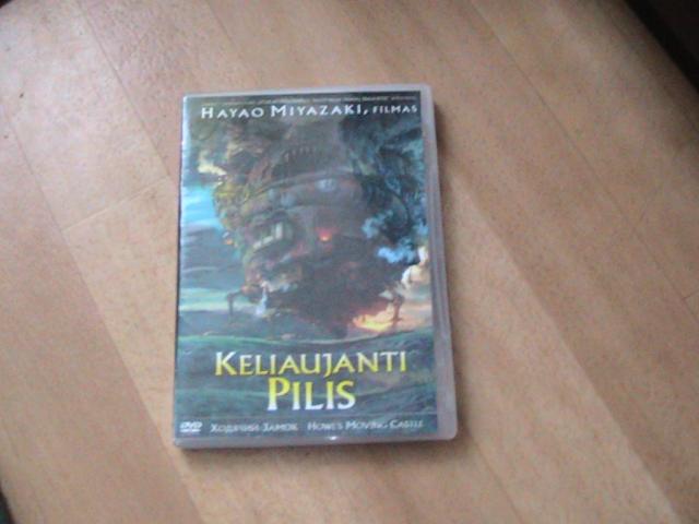 Daiktas dvd multikas keliaujanti pilis