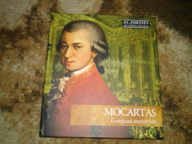 Daiktas Mocartas Genijaus meistrystė cd ir knygutė