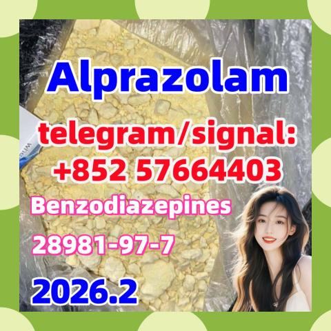 Daiktas High quality Alprazolam cas:28981-97-7