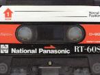 Daiktas National Panasonic kasete