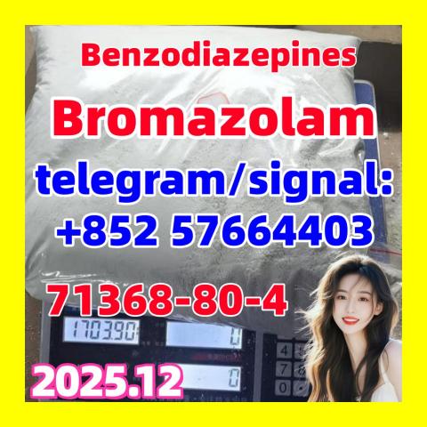 Daiktas bromazolam 71368-80-4 Benzodiazepines new formula top quality 