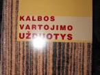 Daiktas R.Matulevičienė "Kalbos vartojimo užduotys"
