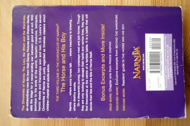 Daiktas C.S.Lewis - The Horse and His Boy (Narnia)