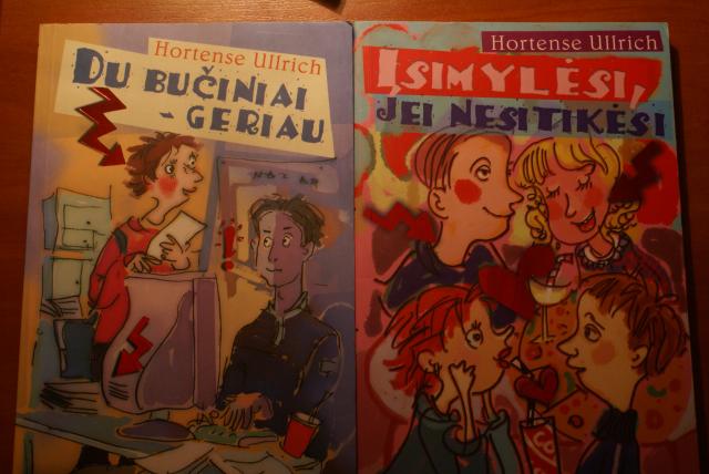 Daiktas Hortense UIlrich "Du bučiniai-geriau", "Įsimylėsi, jei nesitikėsi"