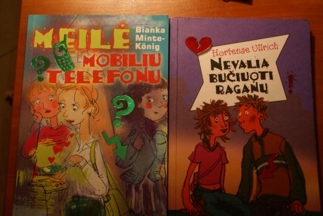 Daiktas Bianka Minte-Konig "Meilė mobiliu telefonu", Hortense Ullrich "Nevalia bučiuoti raganų"
