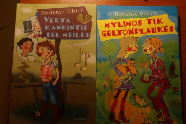 Daiktas Hortense Ullrich "Verta kankintis dėl meilės", "Mylimos tik geltonplaukės"
