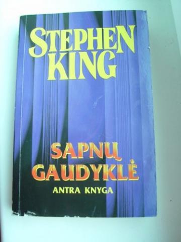 Daiktas Stephen King 'Sapnų gaudyklė' Antra knyga