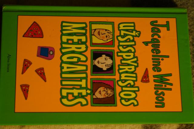 Daiktas UŽSISPYRUSIOS MERGAITĖS