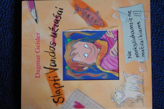 Daiktas SLAPTI VANDOS UŽRAŠAI