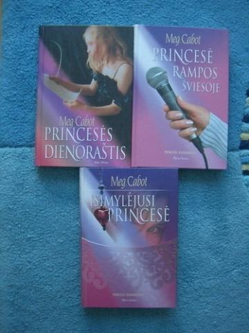 Daiktas 3 Meg Cabot knygos iš serijos Princesės dienorašti