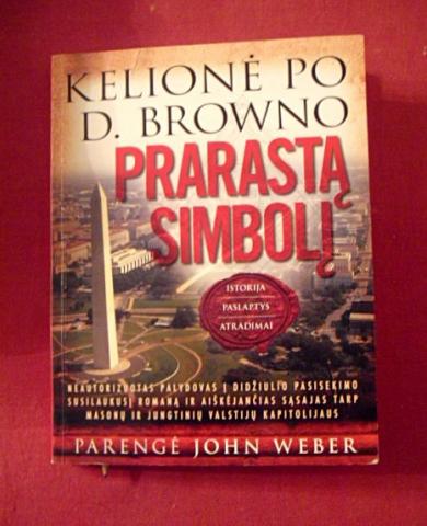 Daiktas Knyga "Kelione po D. Browno prarastą simbolį"