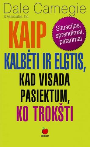 Daiktas Kaip kalbėti ir elgtis, kad visada pasiektum, ko trokšti