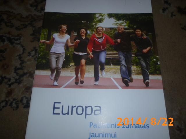 Daiktas Europa pazntinis zurnalas jaunimui