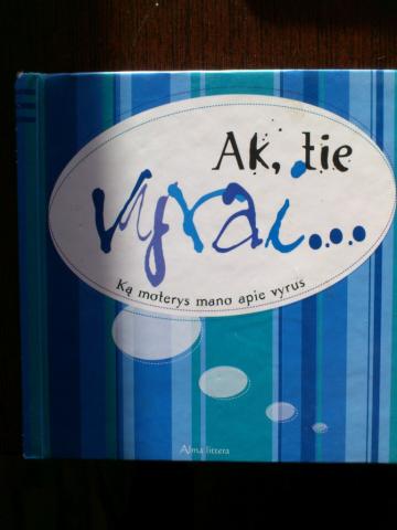 Daiktas "Ak tie vyrai" ką moterys galvoja apie vyrus