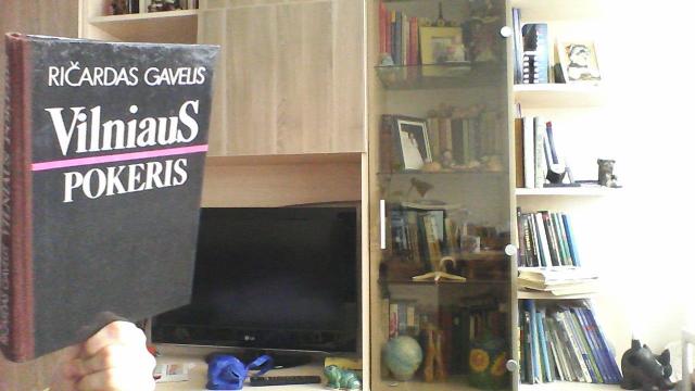 Daiktas Ričardo Gavelio knygą "Vilniaus Pokeris"
