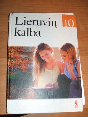 Daiktas Lietuvių kalba 10 klasei vadovėlis