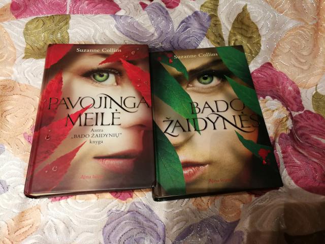Daiktas Suzanne Collins "Bado zaidynes",1 ir 2 dalys