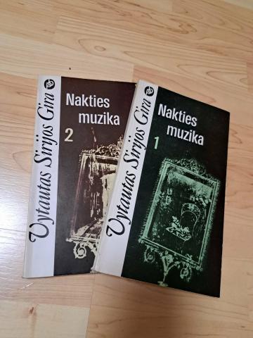 Daiktas Nakties muzika 1 ir 2 dalys 1,50€