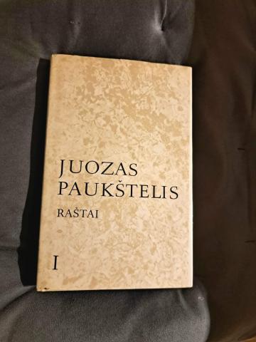 Daiktas Juozas Paukštelis Raštai 1 tomas 1€