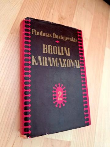 Daiktas Broliai Karamazovai 2 tomas 2€
