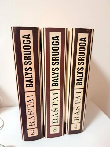 Daiktas Balys Sruoga Raštai 6€