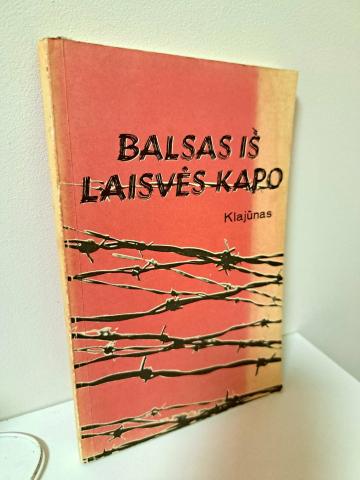 Daiktas Balsas iš laisvės kapo 1,50€