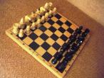 Daiktas Medinė šachmatų lenta