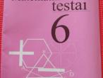 Daiktas Matematikos testai 6 klasei