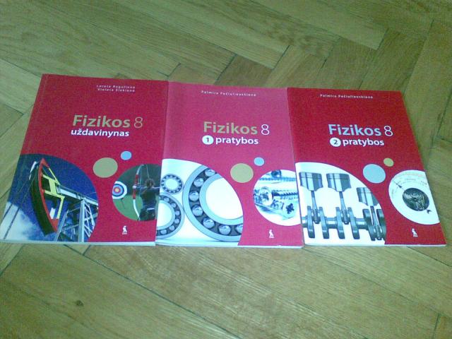 Daiktas L. Ragulienė, V. Šlekienė. Fizikos uždavinynas 8 klasei