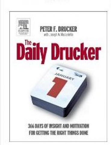 Daiktas the daily Drucker (Peter F. Drucker)