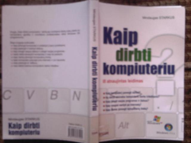 Daiktas ''Kaip dirbti kompiuteriu''