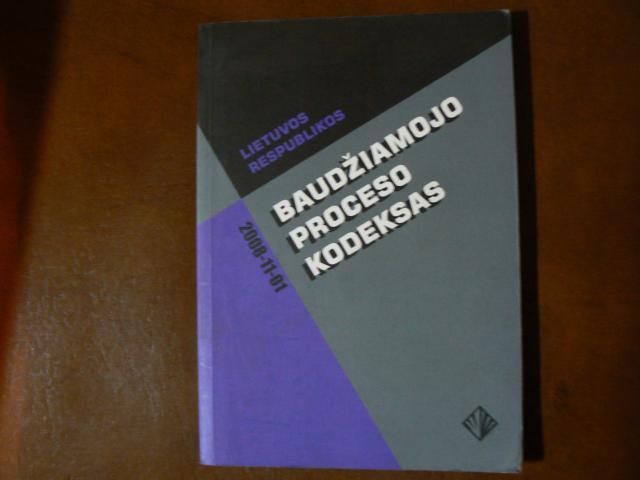 Daiktas Baudžiamojo proceso kodeksas