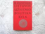 Daiktas Lietuvos užsienio politika XVI amžiuje, knyga