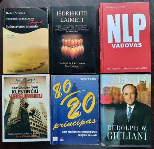 Daiktas Sėkmės, lyderiavimo knygos