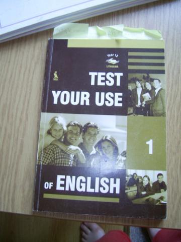 Daiktas test your use of english
