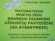 Matematikos MBE uzduociu pavyzdziai Vilnius - parduoda, keičia (3)