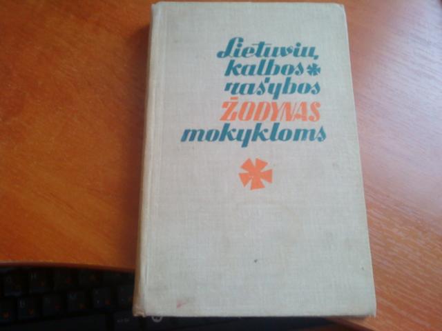 Daiktas Lietuvių kalbos rašybos žodynas