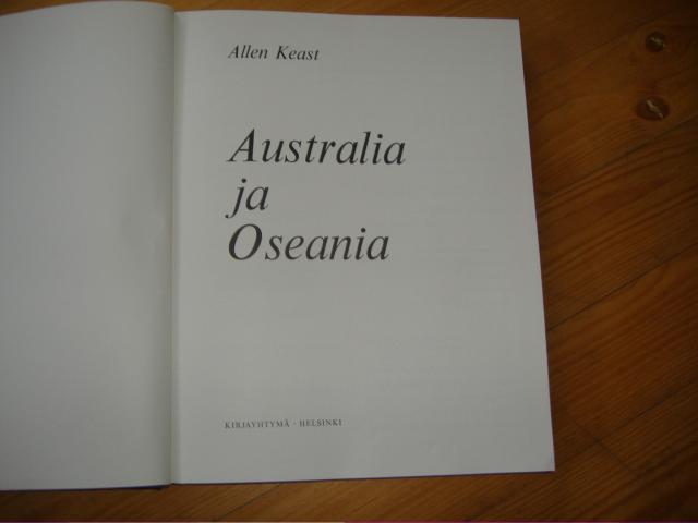 Daiktas albumas "australija ir okeanija"