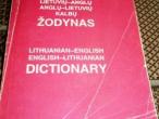 Daiktas Anglu- lietuviu, lietuviu-anglu kalbos zodynas